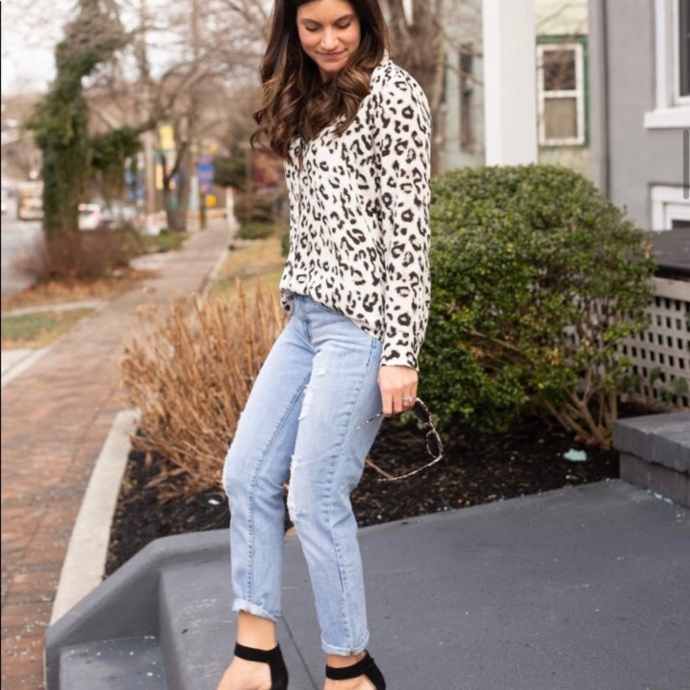 Leopard Print Blouse